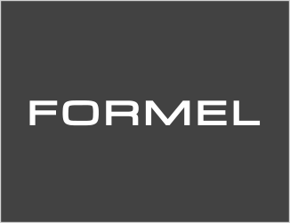 Formel writing in white with black/grey background